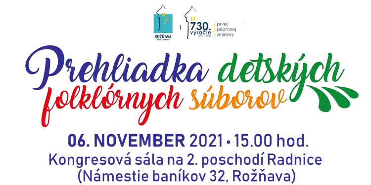 Malí folkloristi sa predstavia na radnici