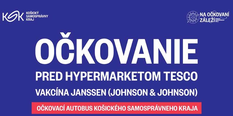 Očkovanie proti COVID-19 pred Tescom