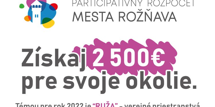 Participatívny rozpočet 2022: Zmeny prinesú zjednodušenie