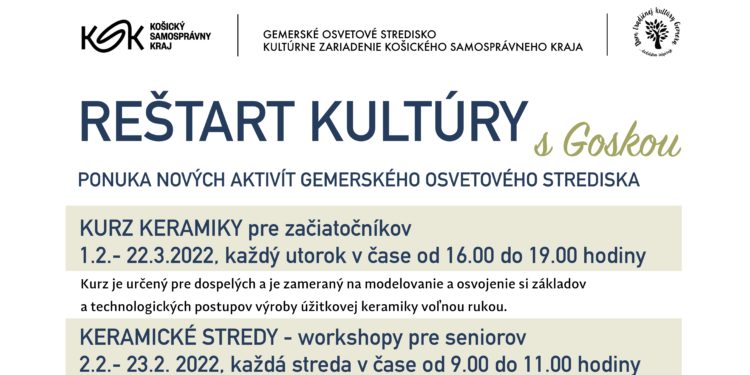 Reštart kultúry s GOS-kou