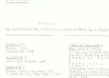 O rožňavských trhoch