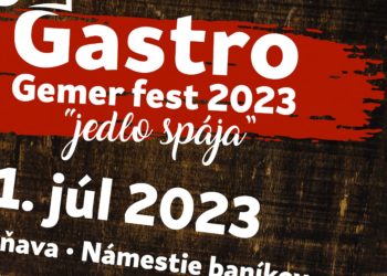 Gastro Gemer Fest 2023 už tento víkend
