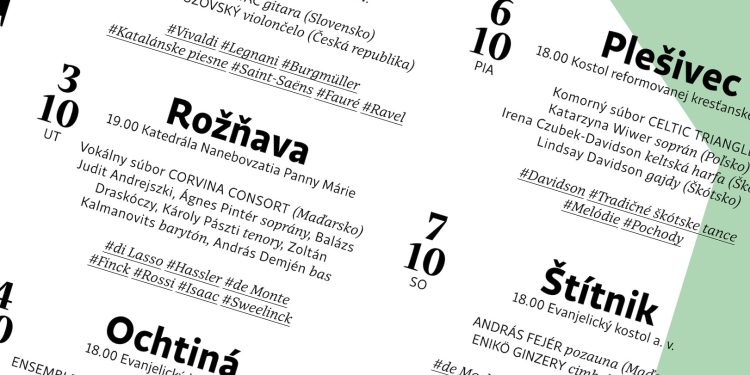 Festival klasickej hudby Pro musica nostra Gemeriensi opäť aj v Andrássyho obrazárni