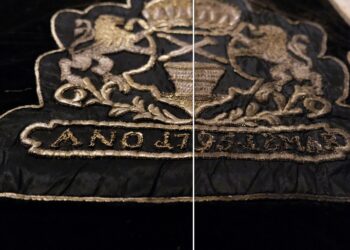 Reštaurovanie pohrebnej prikrývky garbiarskeho cechu