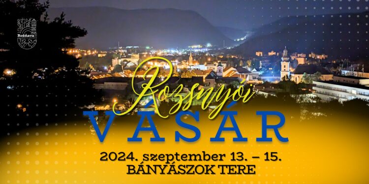 Rožňavský jarmok 2024: Tradičné podujatie s bohatým programom