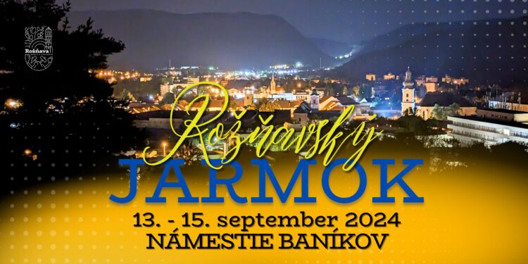 Rožňavský jarmok 2024: Tradičné podujatie s bohatým programom