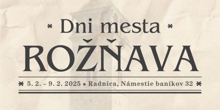 Dni mesta Rožňava 2025