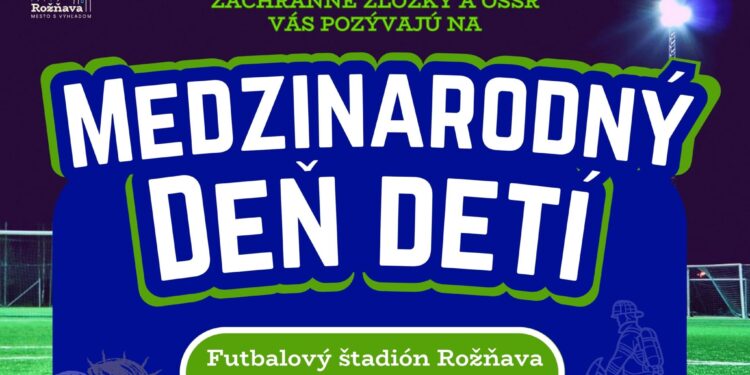 Mesto Rožňava pripravuje veľkolepý Deň detí plný zážitkov a hrdinov