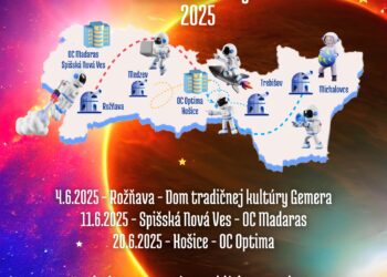 Tri mestá, jeden vesmírny zážitok – AstroRoadShow Košického kraja sa nezadržateľne blíži!