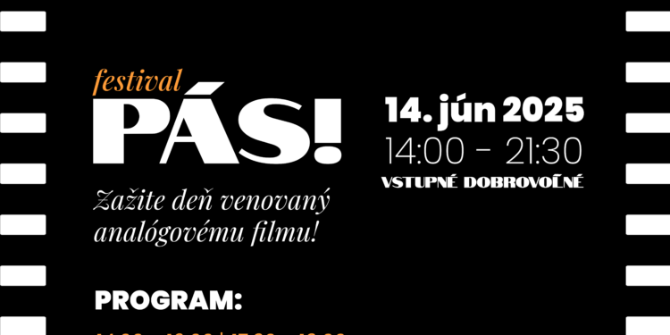 Festival PÁS! prinesie do kina Úsvit v Betliari zážitok z analógového filmu