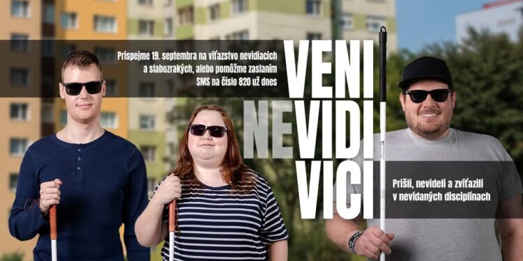 Aj obyvatelia Rožňavy pomáhajú nevidiacim