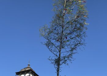 Tradície v Rožňave stále žijú: Folkloristi postavili máj 