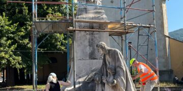 Začína sa odborné čistenie pamätníka Františky Andrássyovej